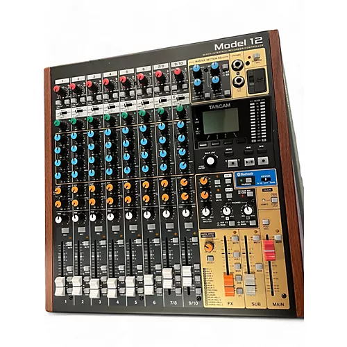 Used TASCAM MODEL 12 Powered Mixer