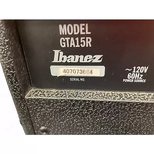 Used Ibanez GTA15R-H 15W 1X6 Guitar Combo Amp