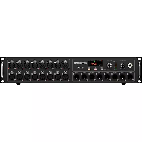 Midas DL16 16-Input Digital Stage Box