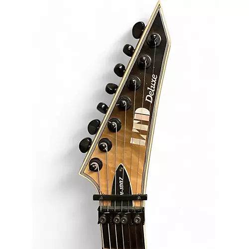 Used ESP LTD MH1007 Black Fade Solid Body Electric Guitar Black Fade