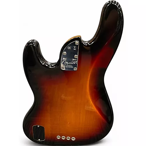 Used Fender American Elite Jazz Bass 2 Color Sunburst Electric Bass Guitar 2 Color Sunburst