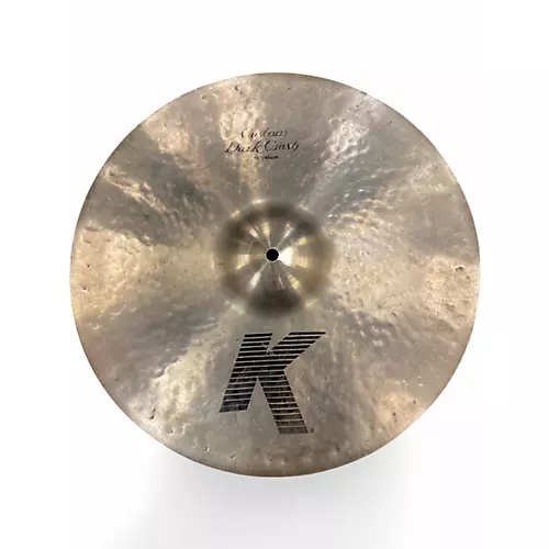 Used Zildjian 18in K Custom Dark Crash Cymbal 38