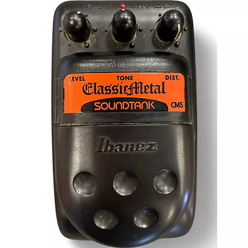 Used Ibanez Classic Metal Soundtank CM5 Effect Pedal