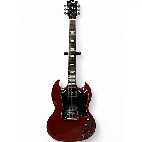 Used Gibson SG Standard Red Solid Body Electric Guitar Red