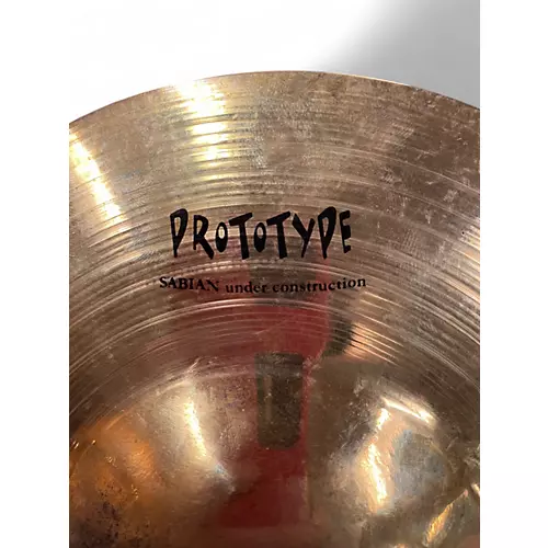 Used SABIAN 8in aax metal splash prototype Cymbal 24