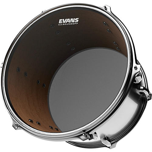 EVANS SoundOff dB Zero Drum Heads 8 in.