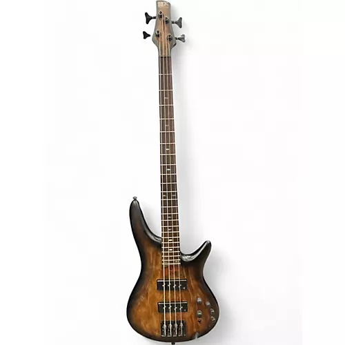 Used Ibanez SR600E Brown Sunburst Electric Bass Guitar Brown Sunburst