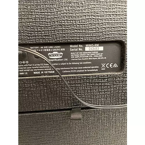 Used VOX MINI 5 Rhythm Guitar Combo Amp