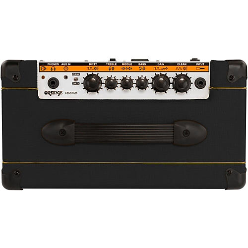 Orange Amplifiers Crush 20 20W 1x8 Guitar Combo Amp Black