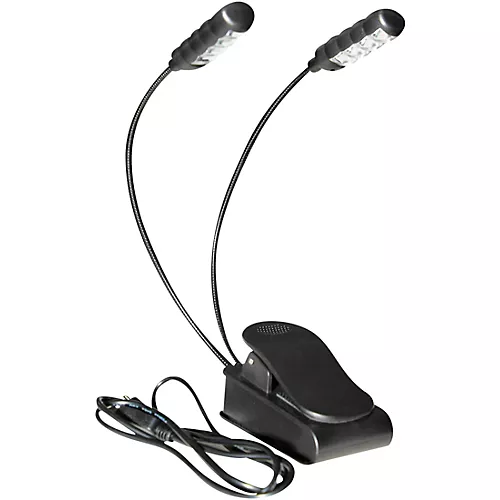 On-Stage Stands USB Dual Head Clip Light