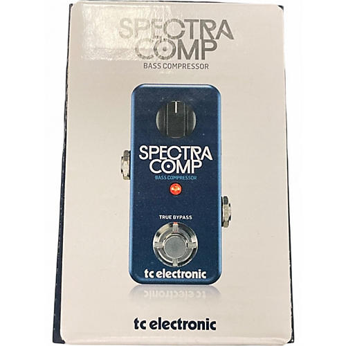 Used TC Electronic SPECTRA COMP Bass Effect Pedal