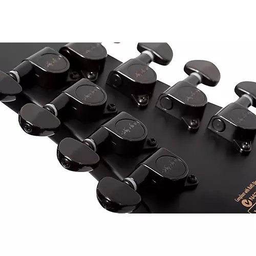 Schecter Guitar Research Damien-8 MS Electric Guitar Satin Black