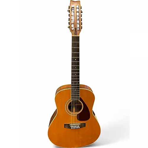 Used 1970s Yamaha FG630 Natural 12 String Acoustic Guitar Natural