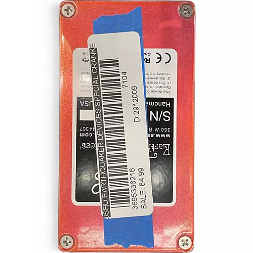 Used EarthQuaker Devices SPECIAL CRANKER Effect Pedal