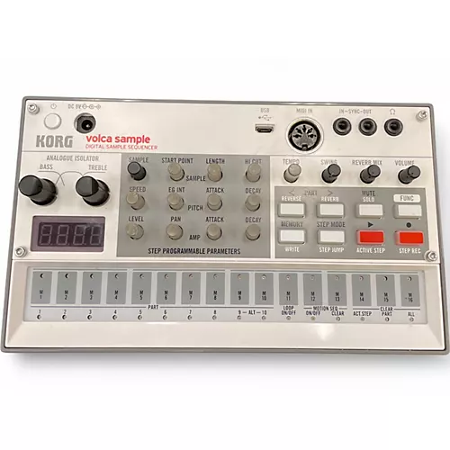 Used KORG VOLCA SAMPLE Synthesizer