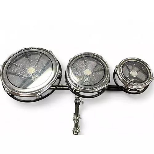 Used Remo 6in ROTOTOM Black Roto Toms Black 22