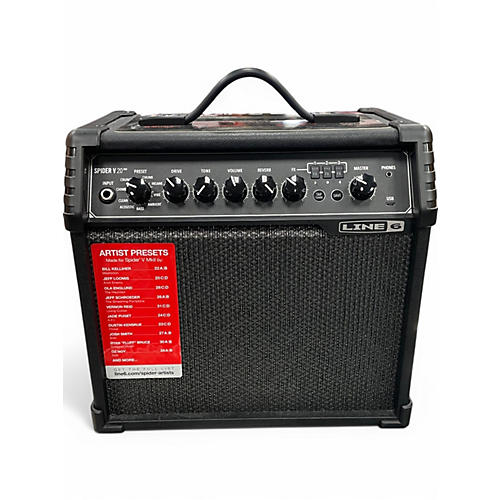Used Line 6 Spider V 20 MkII 20w 1x8 Guitar Combo Amp