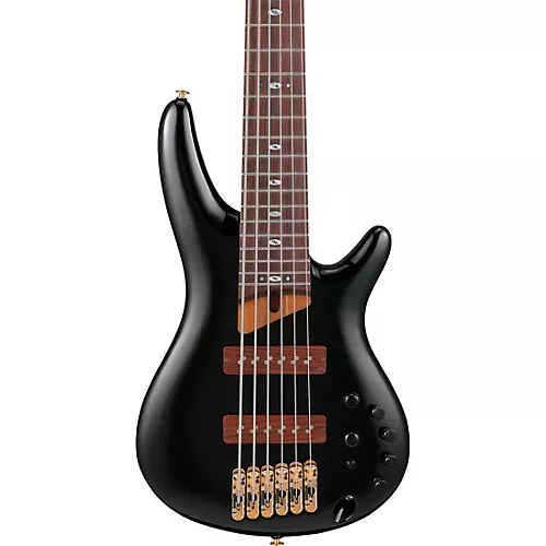 Ibanez Prestige SR3506 6-String Electric Bass Guitar Black