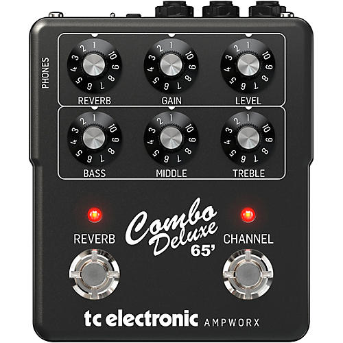 TC Electronic Ampworx Combo Deluxe 65 Preamp Pedal Black