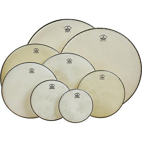 Remo FiberSkyn 3 Simulated Calfskin Medium Bass Head 26 in.