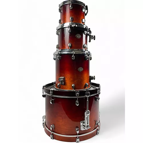 Used TAMA 4 piece Starclassic Natural Sunburst Drum Kit Natural Sunburst