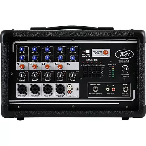 Peavey PV 5300 5-Channel Powered Mixer