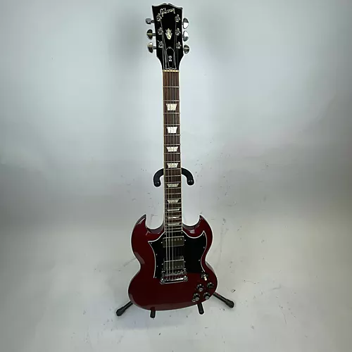 Used Gibson SG Standard Cherry Solid Body Electric Guitar Cherry