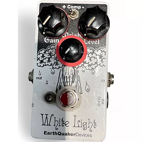 Used EarthQuaker Devices White Light Overdrive Effect Pedal