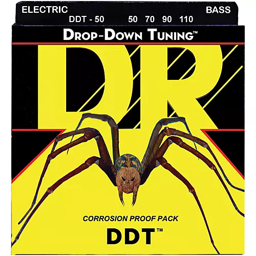 DR Strings Drop Down Tuning Heavy Bass Strings (50-110)