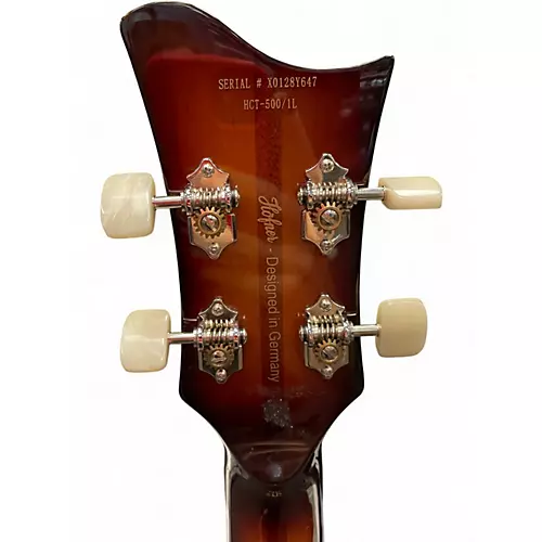 Used Hofner Contemporary Sunburst Electric Bass Guitar Sunburst