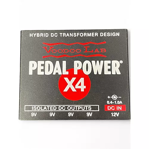 Used Voodoo Lab Pedal Power X4 Power Supply
