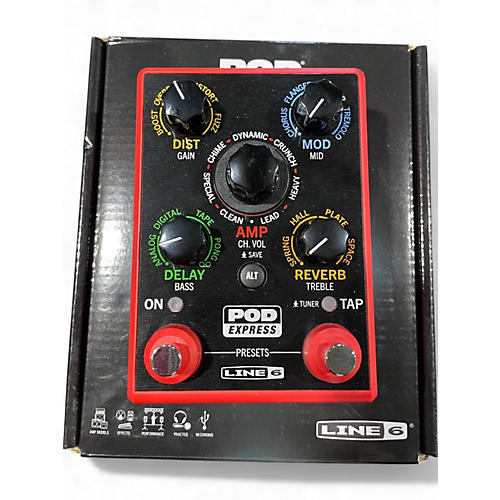 Used Line 6 pod express Effect Processor