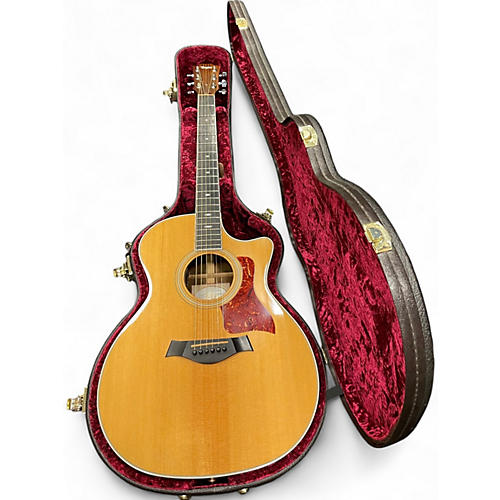Used Taylor 414CE Natural Acoustic Electric Guitar Natural
