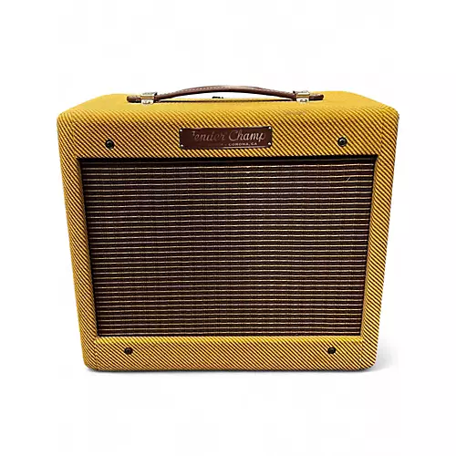 Used Fender '57 Custom Champ 5W 1x8 Tube Guitar Amp Lacquered Tweed Tube Guitar Combo Amp