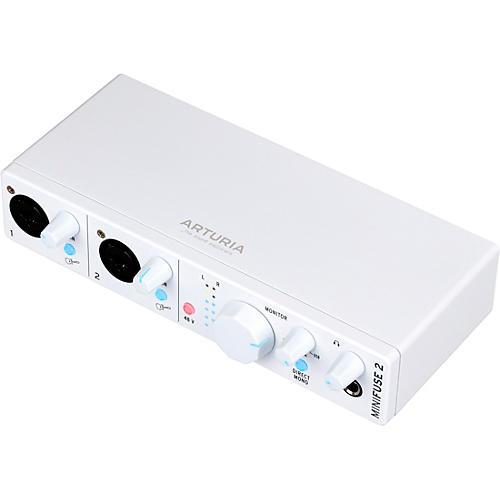 Arturia MiniFuse 2 USB Audio Interface, White