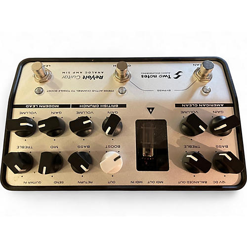 Used Two Notes AUDIO ENGINEERING revolt guitar analog guitar amp sim Guitar Preamp