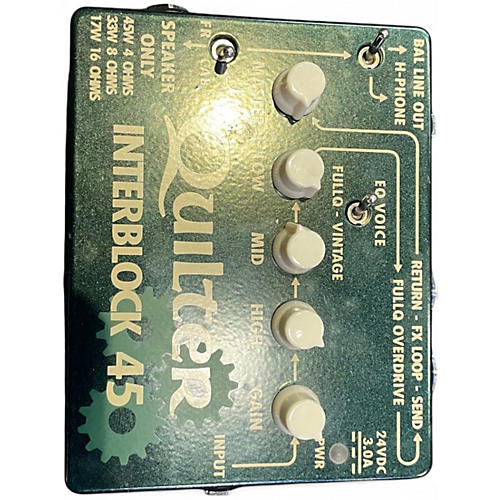 Used Quilter Labs INTERBLOCK 45 Guitar Preamp