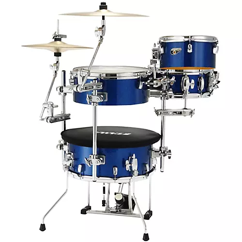 TAMA Cocktail-JAM 4-Piece Shell Pack With Hardware Indigo Sparkle