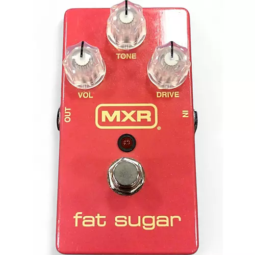 Used MXR Fat Sugar Driver Effect Pedal