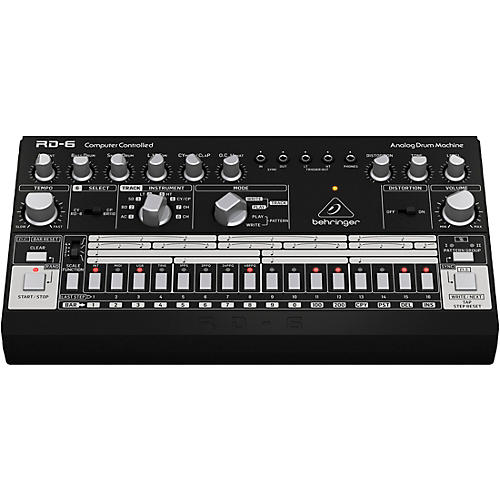 Behringer RD-6-BK Analog Drum Machine - Black