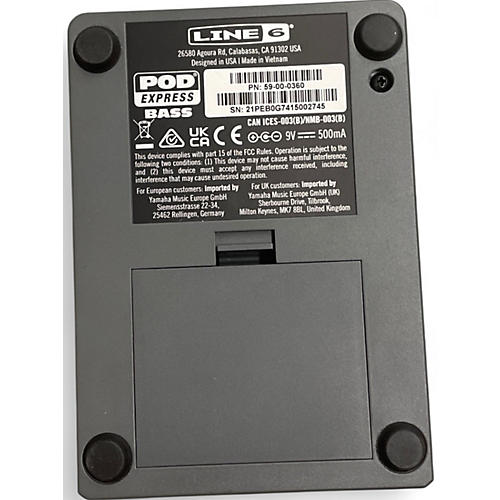 Used Line 6 pod express bass Effect Processor