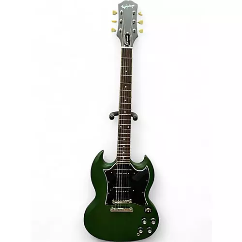 Used Epiphone SG Classic Worn Inverness Green Solid Body Electric Guitar Worn Inverness Green