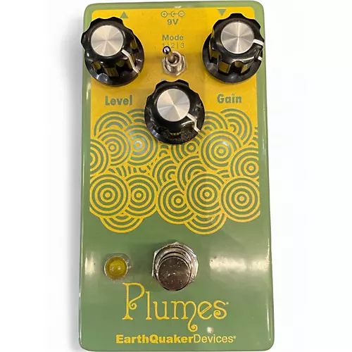 Used EarthQuaker Devices Plumes Small Signal Shredder Overdrive Effect Pedal