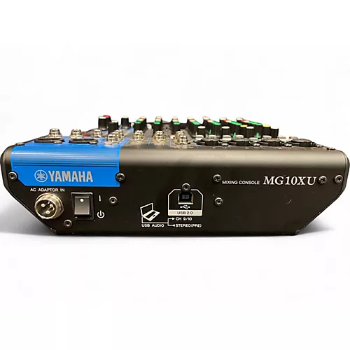 Used Yamaha MG10XU 10 Channel Mixer with Effects Unpowered Mixer