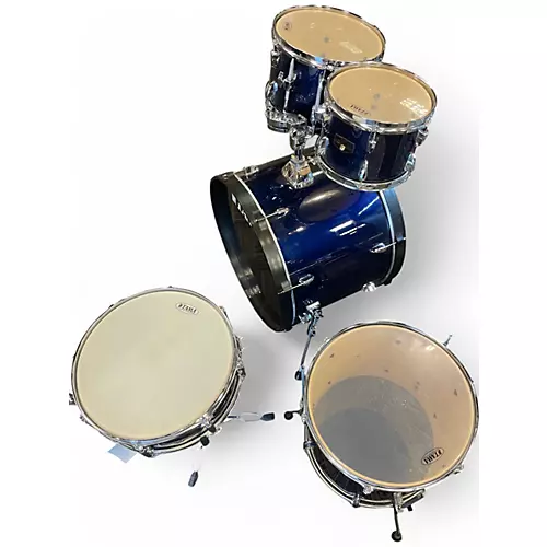 Used TAMA 5 Piece Imperialstar NAVY BLUE Drum Kit NAVY BLUE