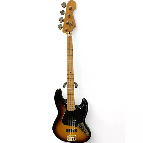 Used Fender Standard Jazz Bass Sunburst Electric Bass Guitar Sunburst