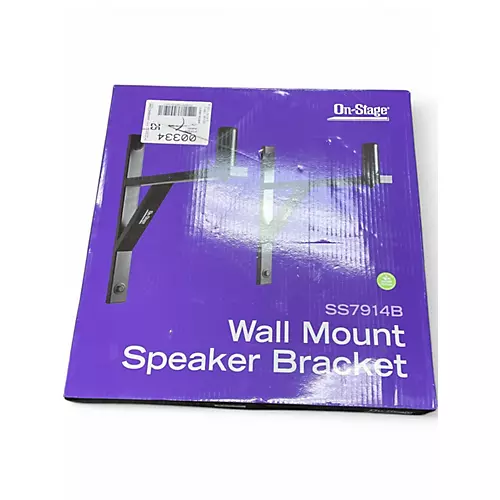 Used On-Stage SS7914B WALL MOUNT SPEAKER BRACKET
