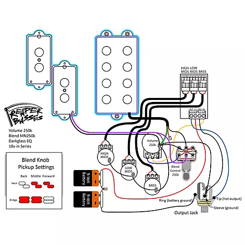 Schecter Guitar Research Reaper-5 Left-Handed Electric Bass Natural Satin