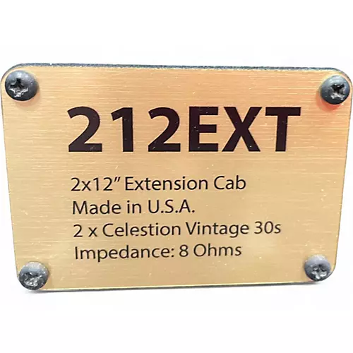 Used Friedman 212EXT Guitar Cabinet