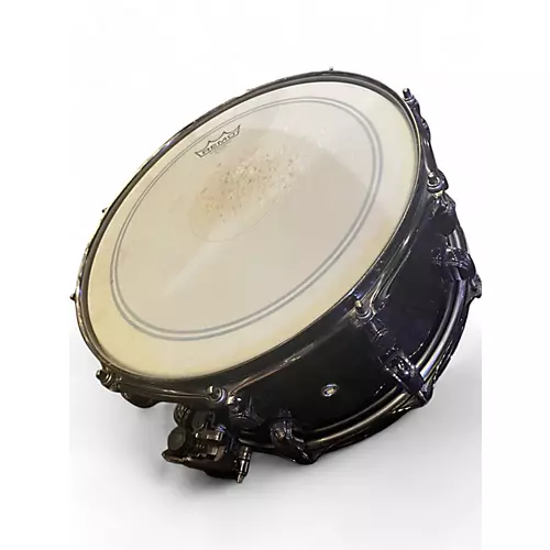 Used TAMA 6.5X14 S.L.P. Black Brass Black Drum Black 15